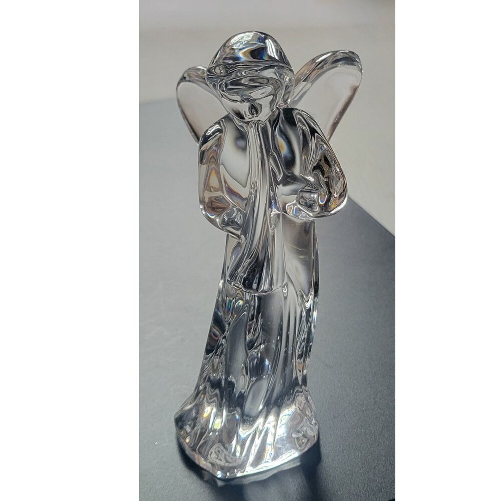 Baccarat Clear Crystal Angel Figurine